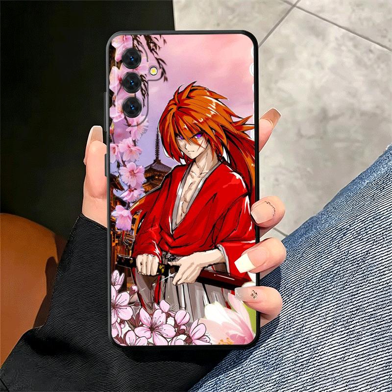Rurouni Kenshin Anime Soft Phone Case for Samsung A17 A37 A57 A16 A26 A36 A56 A15 A25 A35 A55 A14 A24 A34 A54 A13 A23 A33 A53 A5