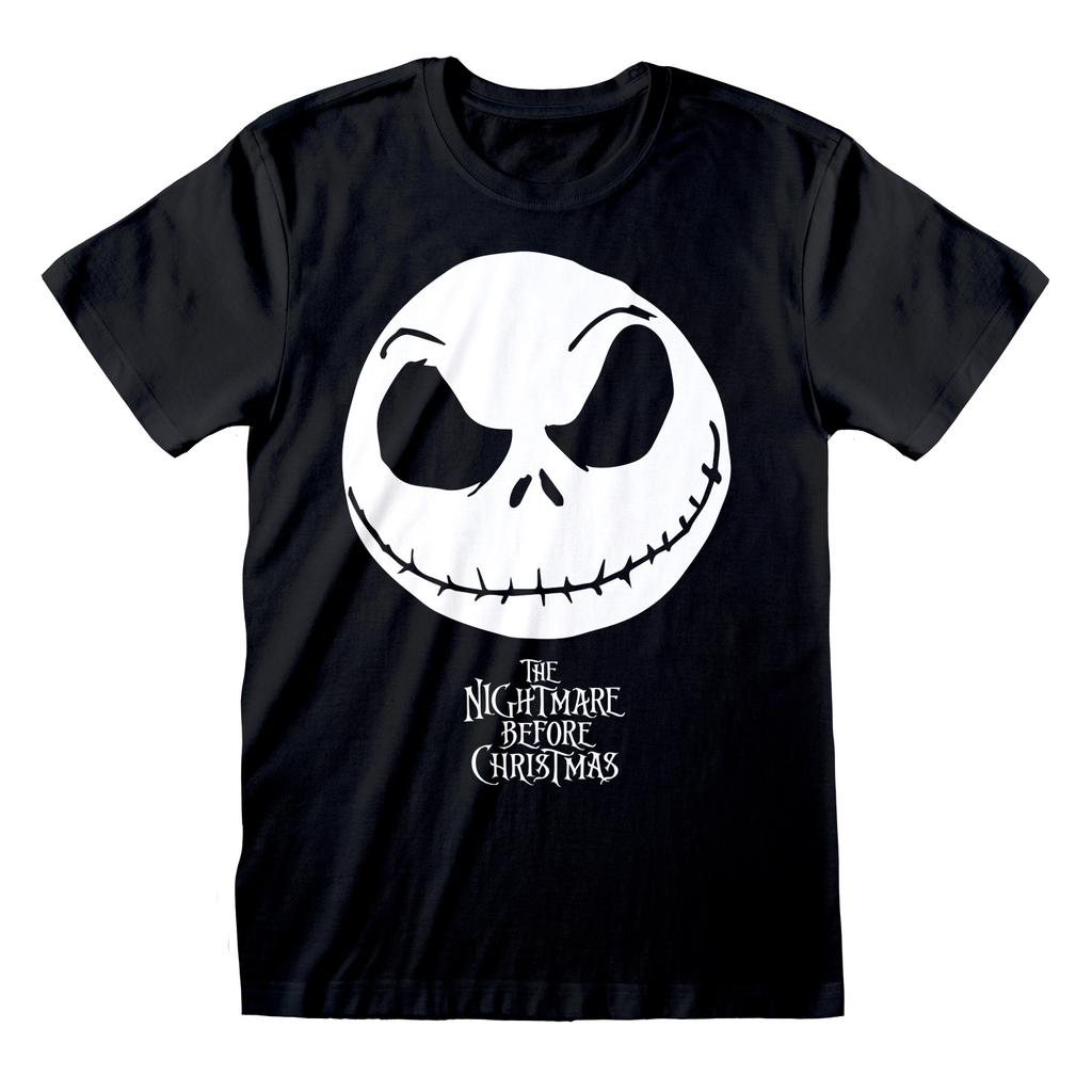 Nightmare Before Christmas Unisex Adult Jack Skellington T-Shirt
