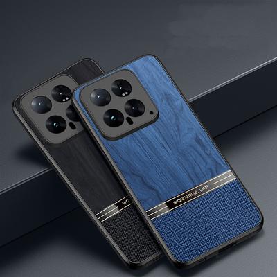 Роскошный кожаный тонкий чехол для телефона Xiaomi 14T Pro Poco X6 F6 M4 Pro Redmi Note 14 Pro+ 13 противоударный мягкий бампер