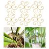 Plant Stem Holder Monstera Plant Stabilizer Metal Plant Support Stem Stabilizer for Indoor Plants Potted Flowers Upright Growth