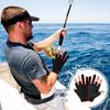 Fishing Gloves Fishing Equipment Breathable Three Finger Fishing Gloves Motorcycle Gloves Climbing Hiking Cycling Gloves