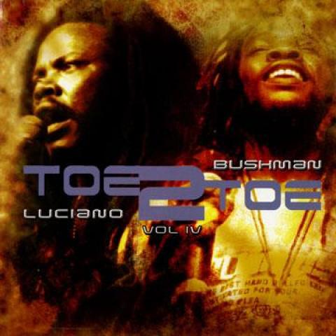 Виниловая пластинка LUCIANO - Toe To Toe Том 4(с Бушменом) CRLP03073 Jet Star 2002 UK Регги, Ска и Даб