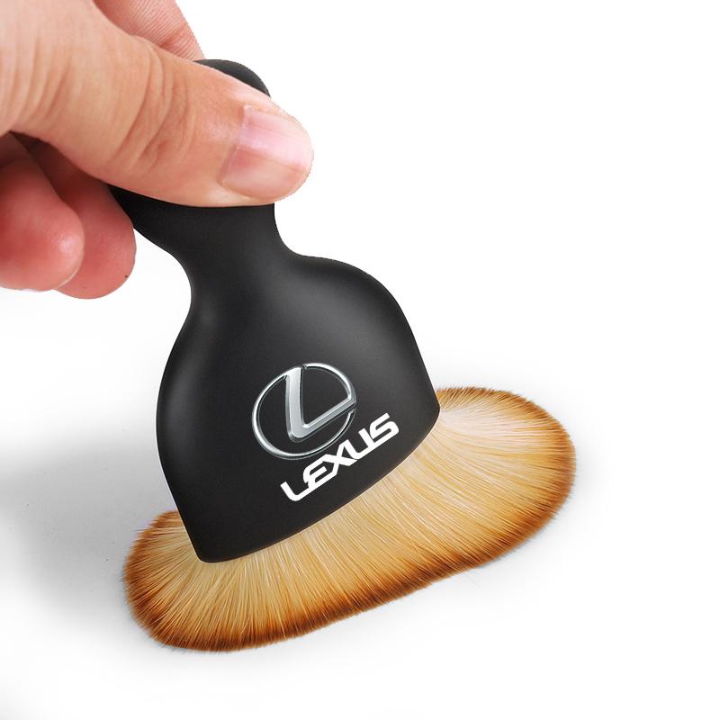 1/2Pcs Car Air Conditioning Vent Cleaning Soft Brush For Lexus CT ES LS GS IS HS LF-30 NX RX UX GX LX LM LC RC RCF SC LFA LF-C2JT3
