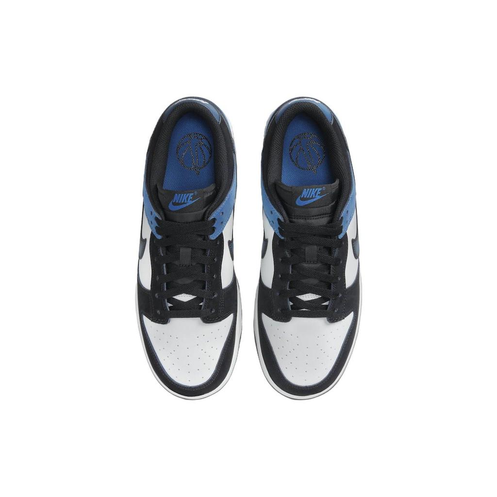 Nike Dunk Low Airbrush - Industrial Blue Unisex Sneakers Summit-White Black White FD6923-100