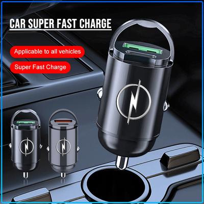 Автомобильное зарядное устройство Type C Быстрая зарядка USB-порты Адаптер наклейка Для Opel Astra H G Corsa Insignia Astra Antara Meriva Zafira Салон