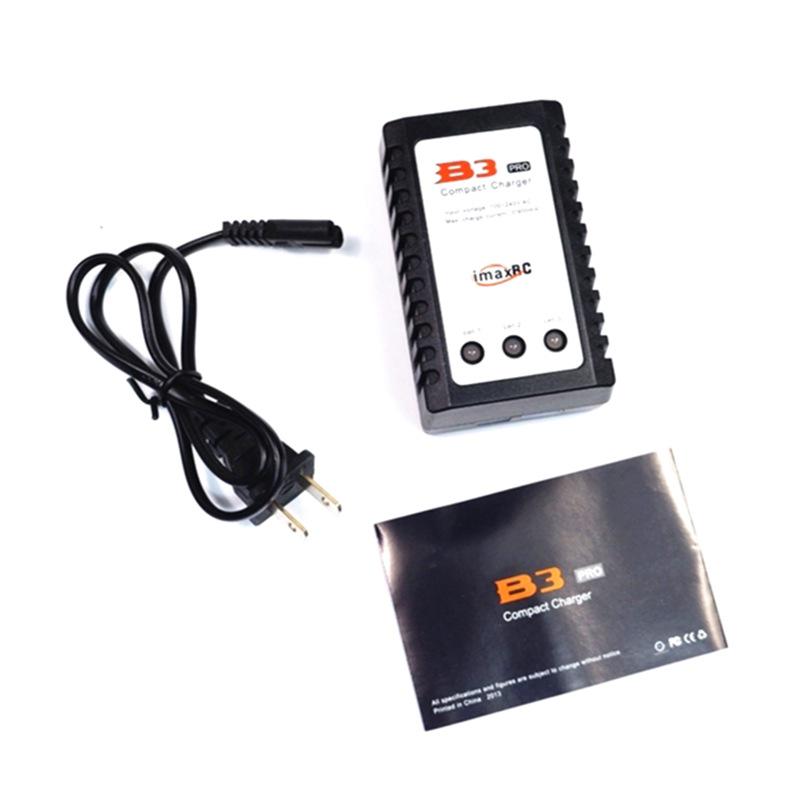 B3 Lithium Battery Charger: 11.1V Balance, 7.4V Cable, 20W Fast Charging for Toys.