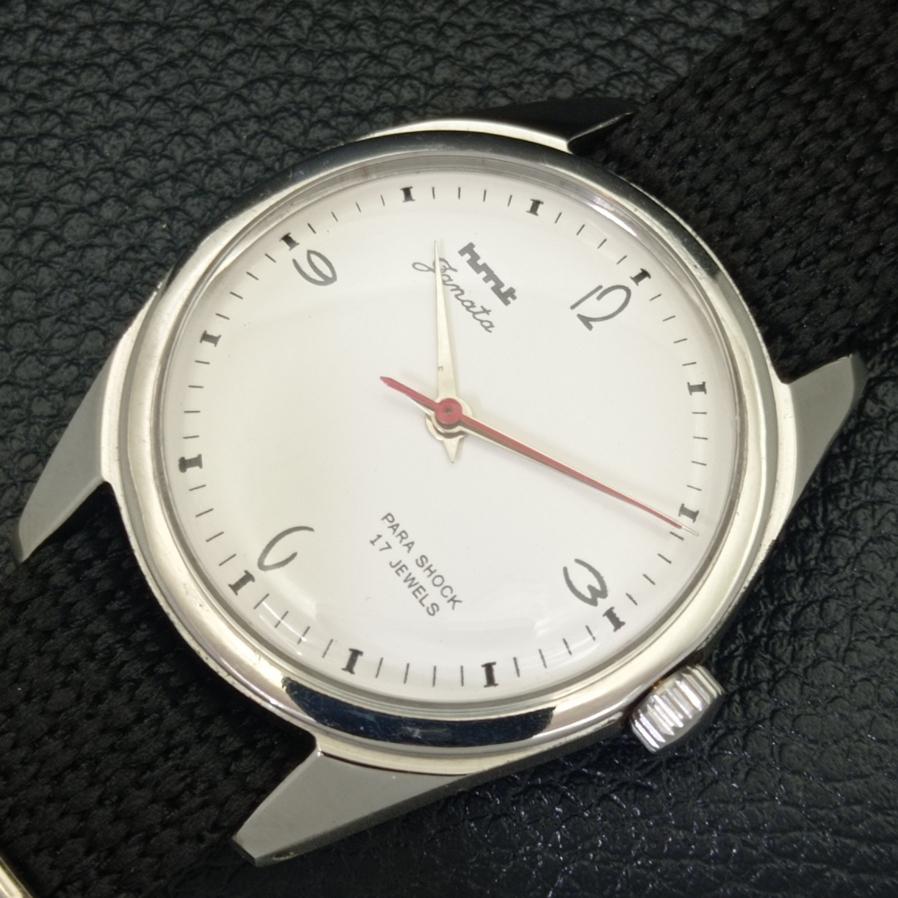 КЛАССИЧЕСКИЕ МУЖСКИЕ ЧАСЫ HMT JANATA С РУЧНЫМ ЗАВОДОМ, БЕЛЫЙ ЦИФЕРБЛАТ, a600041-5