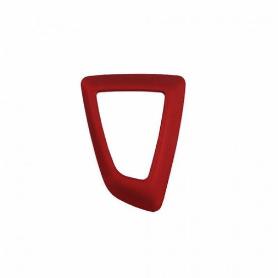 Car Console Gear Shift Frame Cover Trim For BMW 3 4 Series GT 2013-18 Red Matte