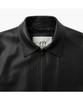 Henry Cottons Vegetable Leather Zip-Up Jacket Ahudm26111Bkx