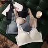 Seamless Bra Women's Adjustable Gathering Bra Plus-size Underwear Women's Beauty Back Lift Anti-glare Bra