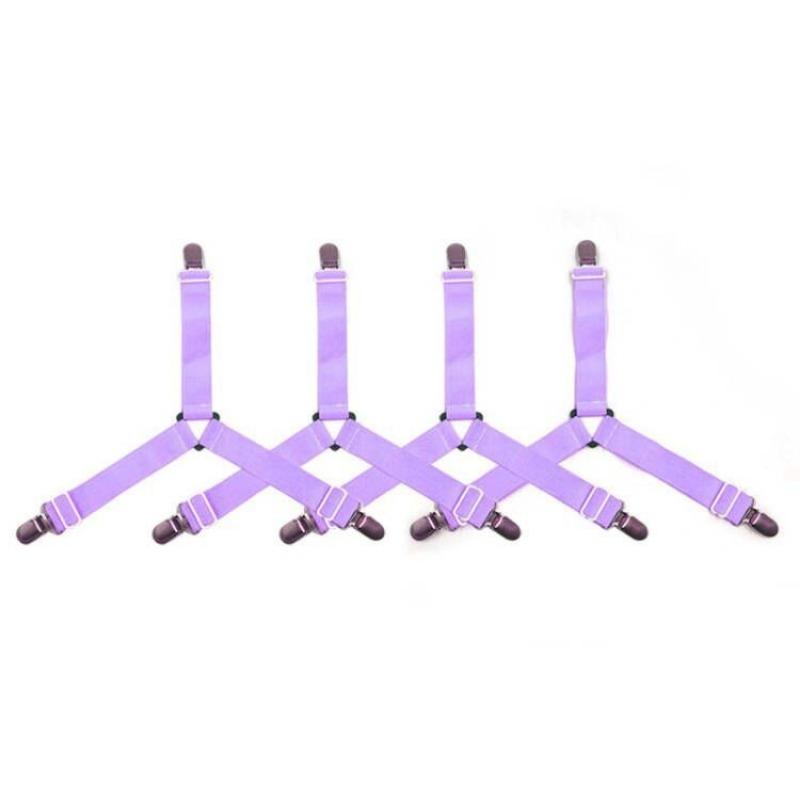 4 шт./компл. регулируемые захваты для простыни, застежка на ремень, зажимы для простыни, наматрасник, одеяла, держатель для одеяла, организация гаджетов