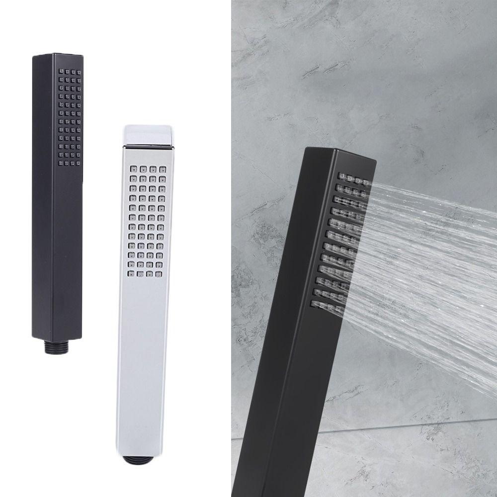 Single Function Shower Head Square Shower Sprayer Useful Water-saving Sprinkler