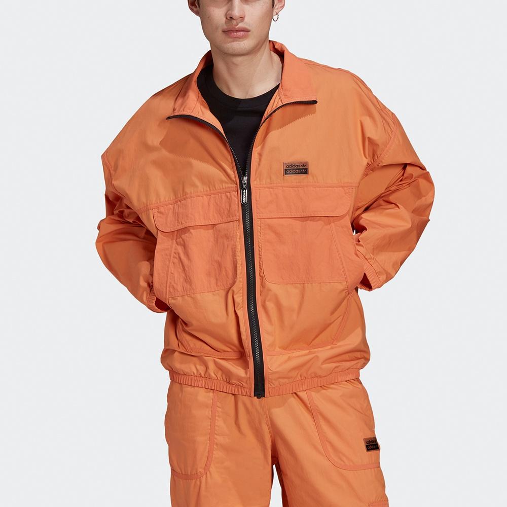 adidas originals Fashion Tt Sports Long Sleeves Jacket Brown Men's GN3315