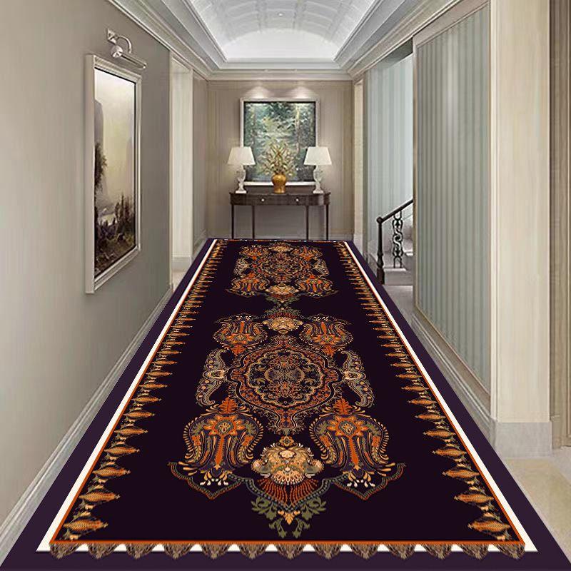 Абстракция Дом Длинный коридор Ковер Коридор Лестница Гостиничный коридор Нескользящий Длинный ковер Моющиеся напольные коврики Настраиваемые