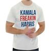 Camiseta President Kamala Freakin Harris 2020 America para mujer o hombre cuello redondo vintage Washed Stretched homme graphic