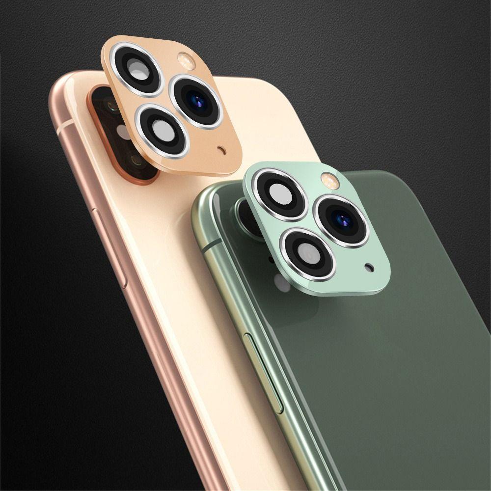 Flash Glass Fake Camera Lens Sticker Cover Case for iPhone XR X To iPhone 11 Pro Max Seconds Change