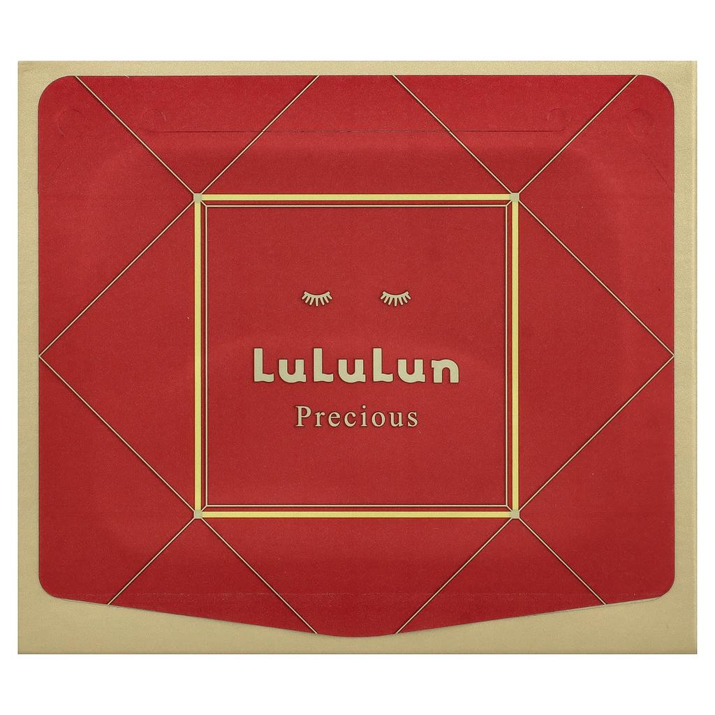 Lululun Драгоценная Красная Маска-Лист для Лица, Увлажняющая, 32 Таблетки, 560 мл (18,94 жидкой унции)
