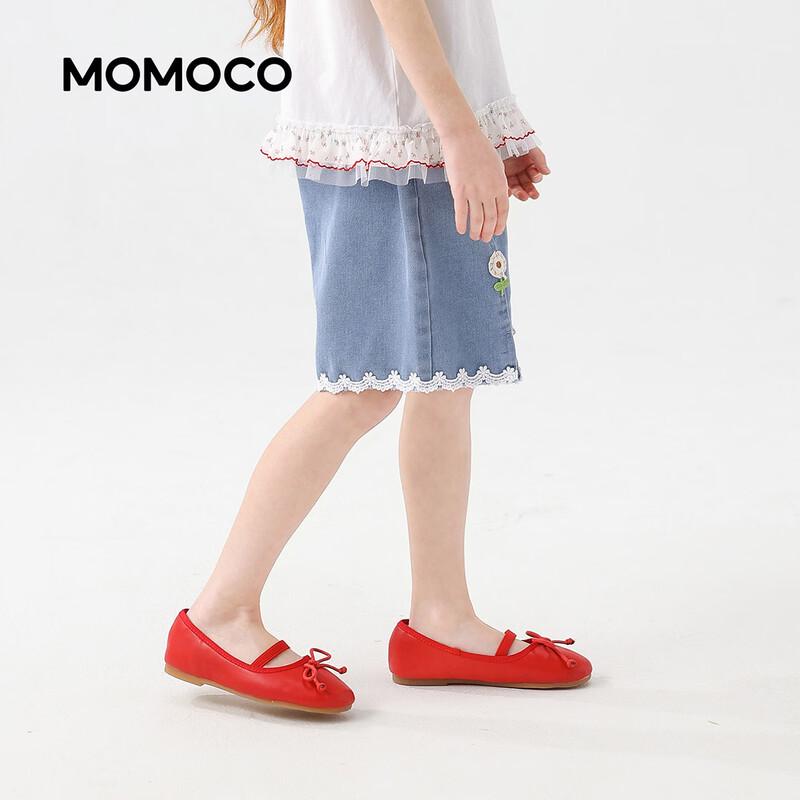 Летние тонкие джинсовые шорты для девочек MOMOCO