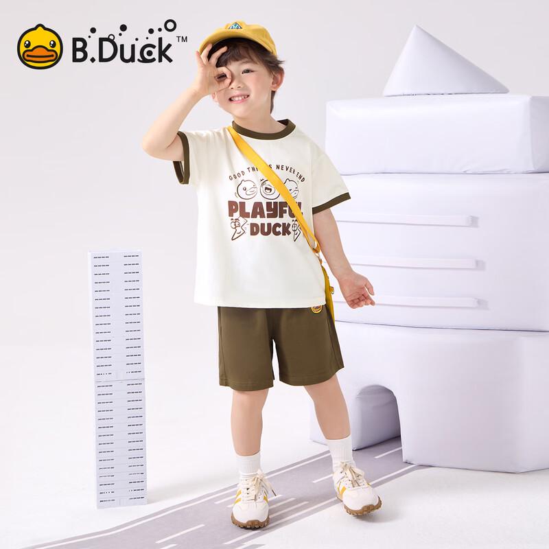 Комплект из футболки с коротким рукавом и шорт для мальчика B.Duck
