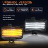 LED Side Mirror Dynamic Turn Signal Lights for Ford F250 F350 F450 Super Duty Blinker Led Sequential Signal+DRL Indicator Lamps