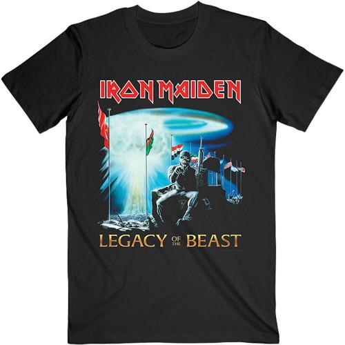 Iron Maiden Футболка унисекс для взрослых «От двух минут до полуночи»