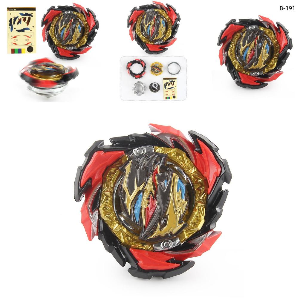 B-191-01 Черный сплав Боевой волчок Игрушка Одинарная упаковка Гиро 67,8 г