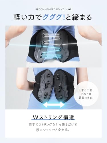 MYTREX RAKUNO LUMBAR Пояс-корсет для поясницы для коррекции таза, снятия болей в пояснице и поддержки поясницы. Тазовый пояс для улучшения осанки, Ло