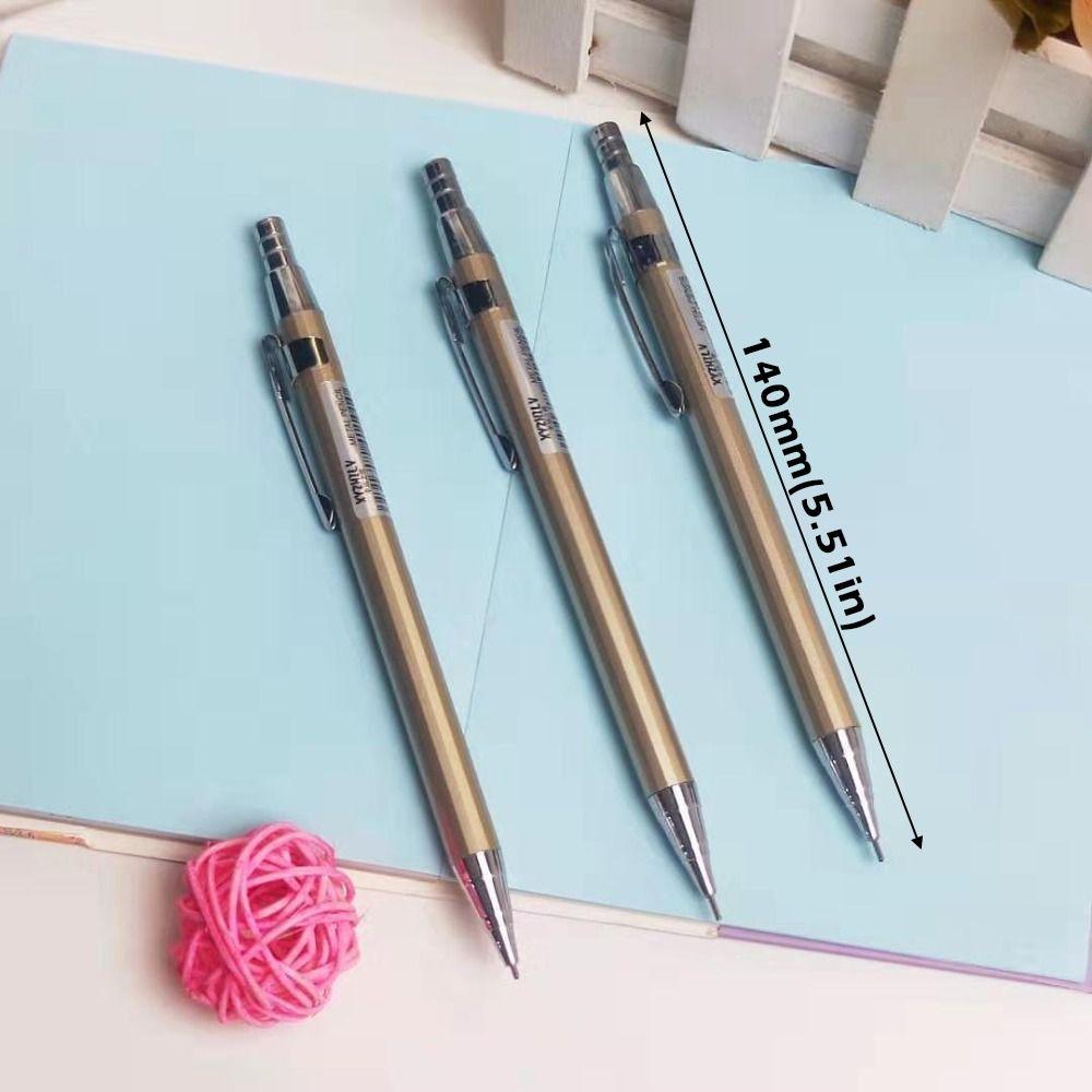 0.5/0.7MM Automatic Pencil Metal Movable Pencil Creative Mechanical Pencil Students