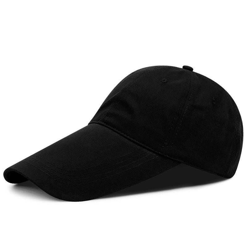 Men's Large Brim Baseball Cap for Spring/Summer Outdoor Sun Protection - Extended Size Duckbill Hat