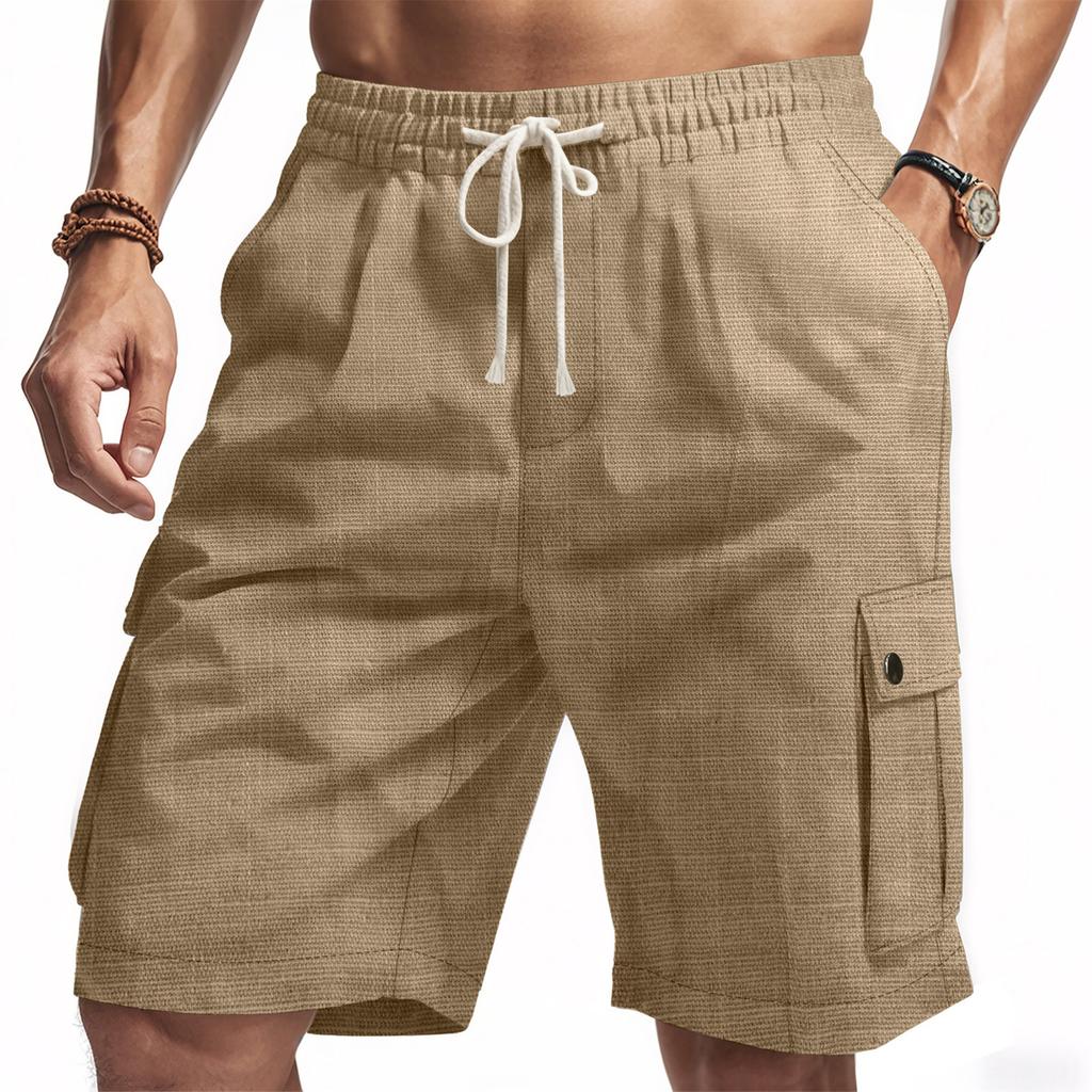 Men's Summer Large Casual Loose Sports Pants Beach Shorts