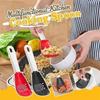 Kitchen Making Tools Multifunctional Cooking Spoon Heat-resistant Hanging Hole Potato Garlic Press Colander Accessories Supplies