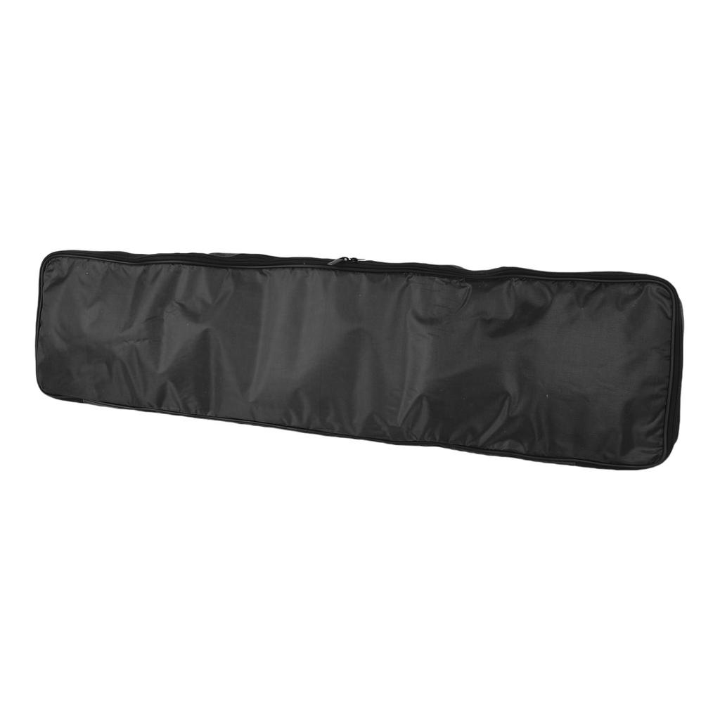 Kayak Paddle Bag Thickened Oxford Cloth Splash Proof Portable Kayak Oar Bag for Outdoor Activities Black