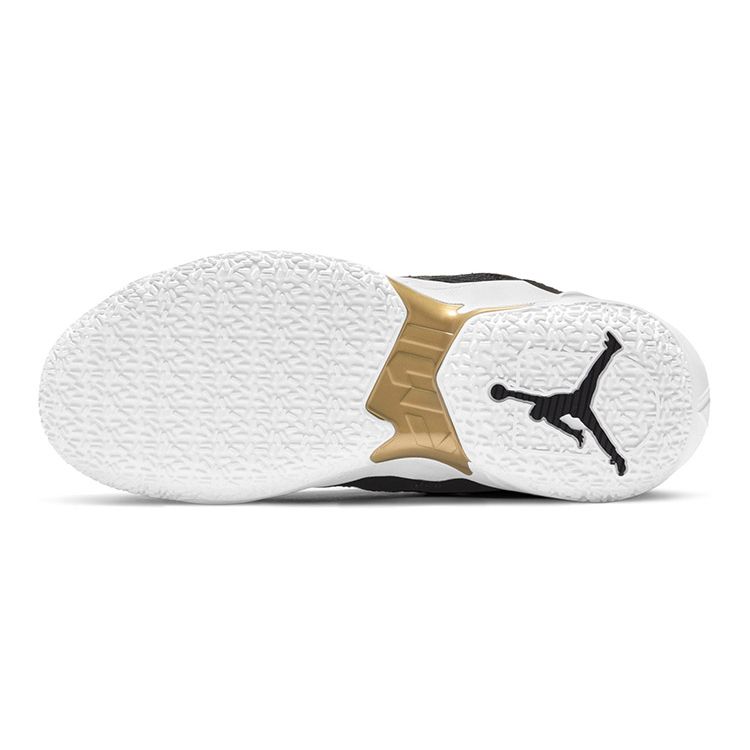 Air Jordan Why Not Zer0.4 GS Family Черный Металлик Золотой Белый CQ9430-001