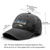 Бейсболка Snapback с принтом флага "Кюрасао" "Вперед, Кюрасао", Регулируемая Бейсбольная Кепка Ретро Спортивная Винтажная Повседневная Кепка-Папа