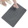 Indoor Diatomite Stone Bath Mat Diatom Mud Soft Mat Water Absorption Quick Drying Diatomite Stone Shower Mat Entryway Rugs