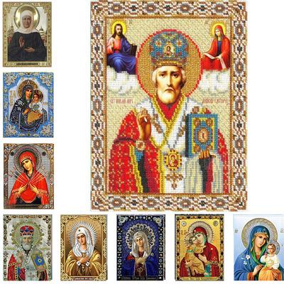 Алмазная вышивка 5д на религиозные темы