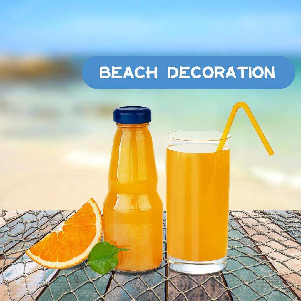 Сух 1 шт. Декоративная рыболовная сеть - Декорации из рыболовной сети Декоративная сетка Морская рыболовная сеть Скатерть Сети Сеть Декорация для вечеринки в морском стиле