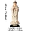 12in Guanyin Bodhisattva Buddha Statues Ceramic Statues Avalokitesvara Buddha God HOME Shrine Altar FENG SHUI Statue Home Decor