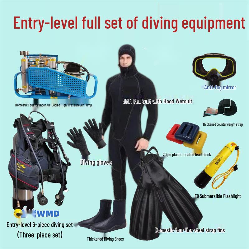 Scuba Diving Oxygen Tank & Emergency Gear