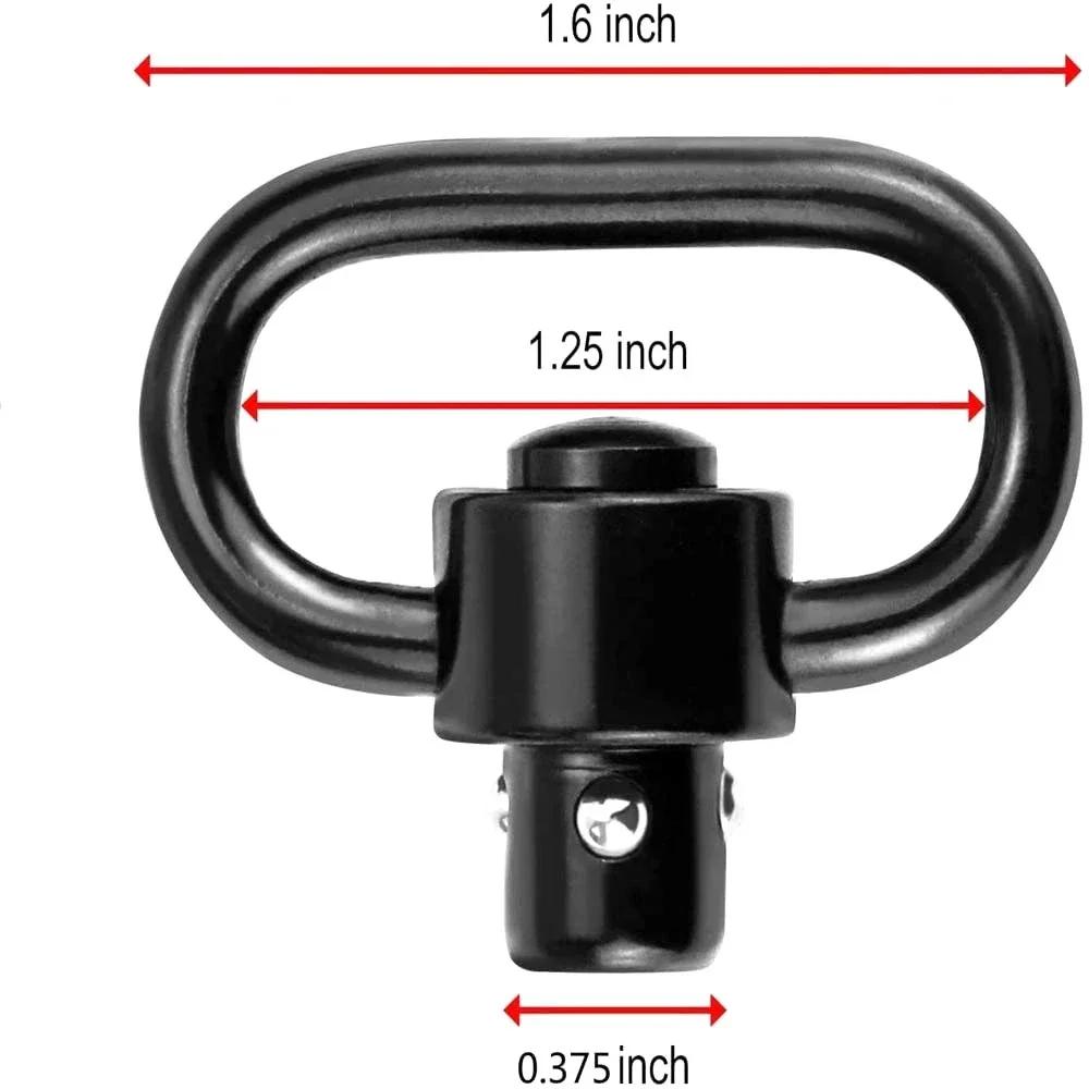 1,25-дюймовый поворотный фиксатор для ремня, адаптер для крепления на направляющую Mlok, быстросъемный адаптер для ремня QD Ar15, аксессуары для охотничьего оружия