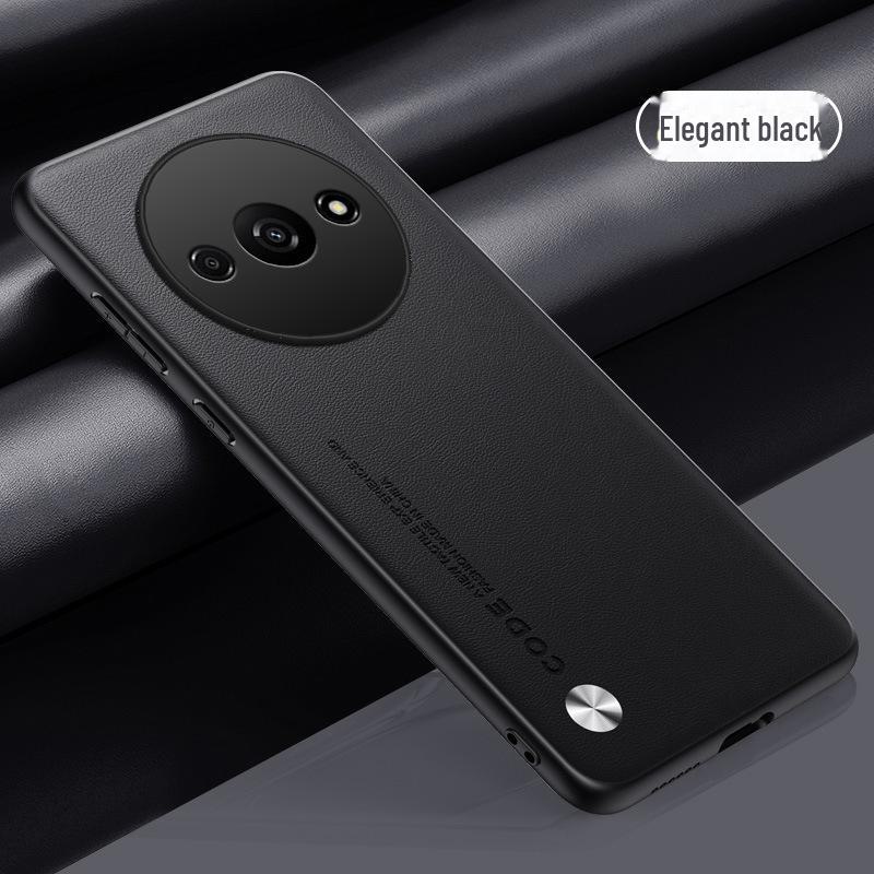 Кожаный чехол для телефона Redmi A3 4G и защитный кевларовый чехол для объектива Redmi 13C 5G