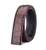 Men's Genuine Leather Belt High-end Quality Original Patent Leather Imported First Layer Cowhide Automatic Buckle Belt Body