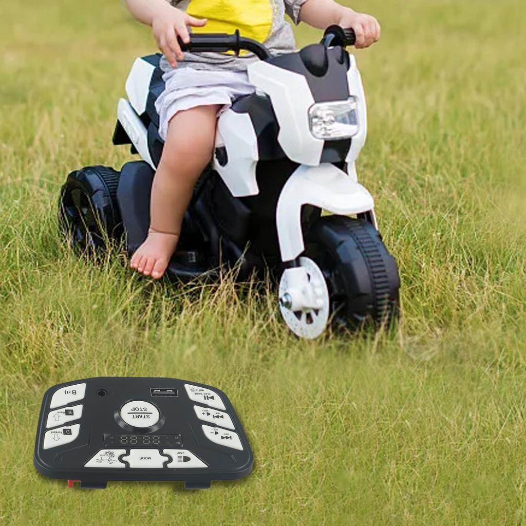 Children's Electric Car Central Control Switch with Music and Speed Control