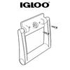 Ручка для холодильника Igloo 21023 Quart с винтами 1 25-72 (Белая часть)