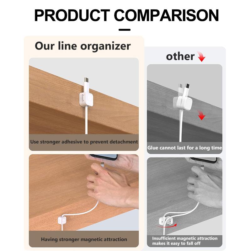 UDWU1 Magnetic Cable Holder Adhesive Wire Keeper Cord Cable Organizer For BMW M 1 3 4 5 6 7 Series M3 M6 F01 F02E34 E36 E70 F10 X6 X1