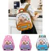 Adorable Toddler School Bag With Cartoon Capybara Pattern And Airflow Design For Kindergarten