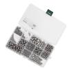 520Pcs Stainless Steel Balls Assortment Industrial Bearing Assembly for Grinding Tool