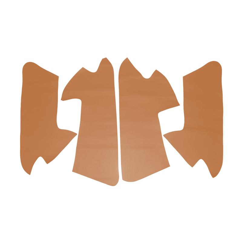 Для VW Jetta MK6 2015 2016 2017 2018 Автомобильный стайлинг Внутренняя отделка Микрофибровая кожа Дверной подлокотник Панель Крышка