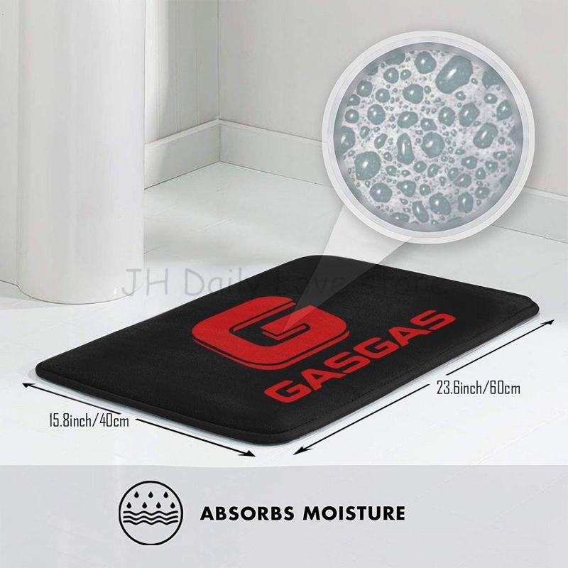 GasGas Enduro Motorcycle Print Welcome Entrance Floor Mat Non Slip Bathroom Area Rugs Home Living Room Bedroom Carpets Doormat
