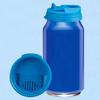 4 Pack Soda Can Covers Beer Beverage Can Covers Reusable Leakproof Drink Can Lids Protector for Beer, Juice & Soft Drink Beverage (Blue & Yellow)